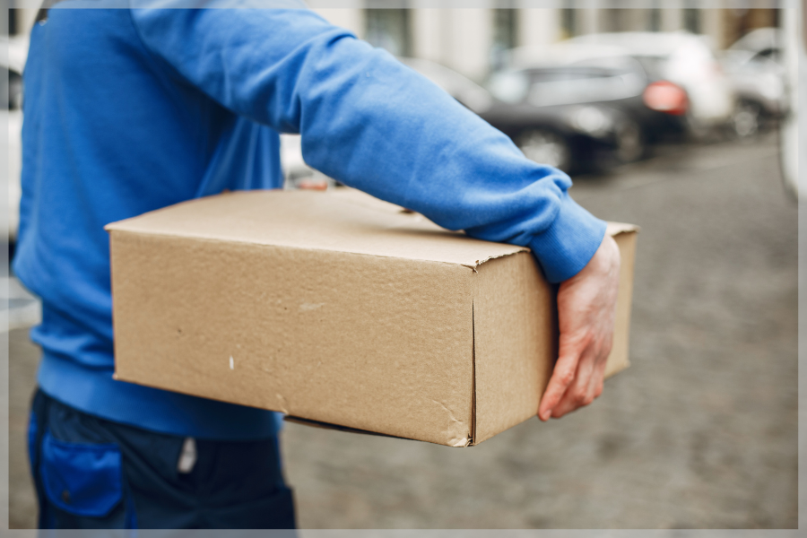 Jobs for seniors Courier delivering a package MeetCaregivers