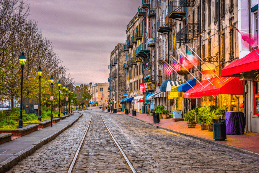 River Street Savannah GA