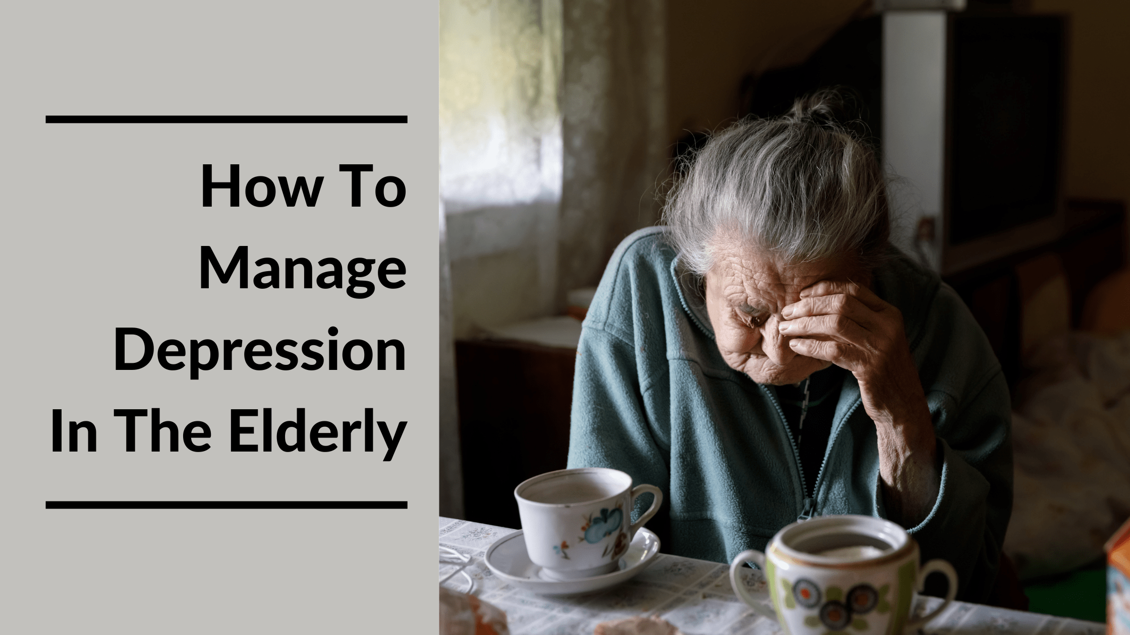 Depression In The Elderly Featured Image