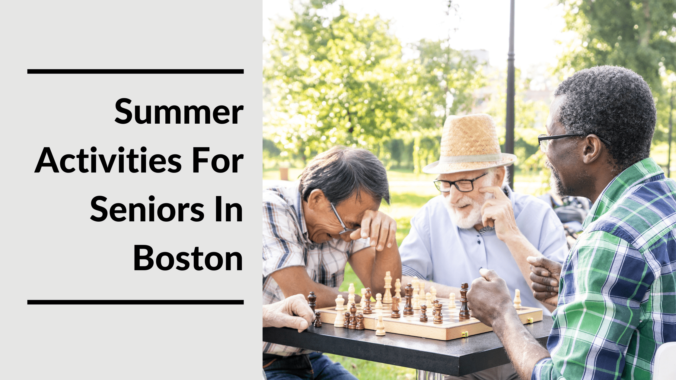 Boston Summer Activities For Seniors Featured Image