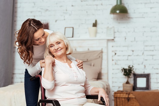 Respite Care - A Young And Old Woman Hanging Out