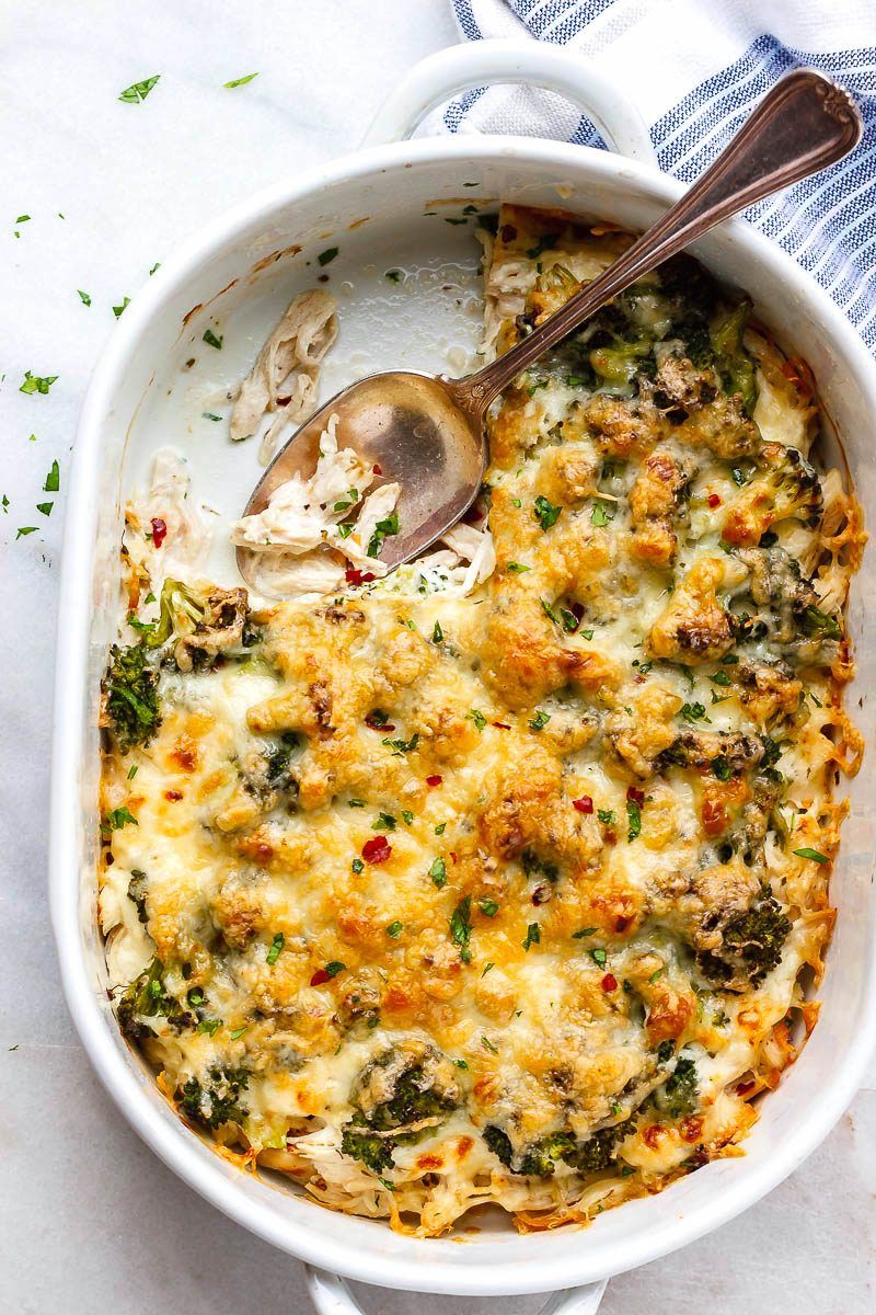 Recipes for Seniors - Baked Chicken And Broccoli