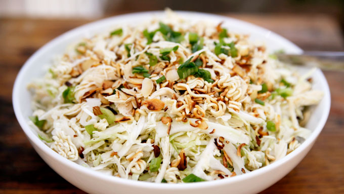 Recipes for Seniors - Chinese Chicken Cabbage Salad