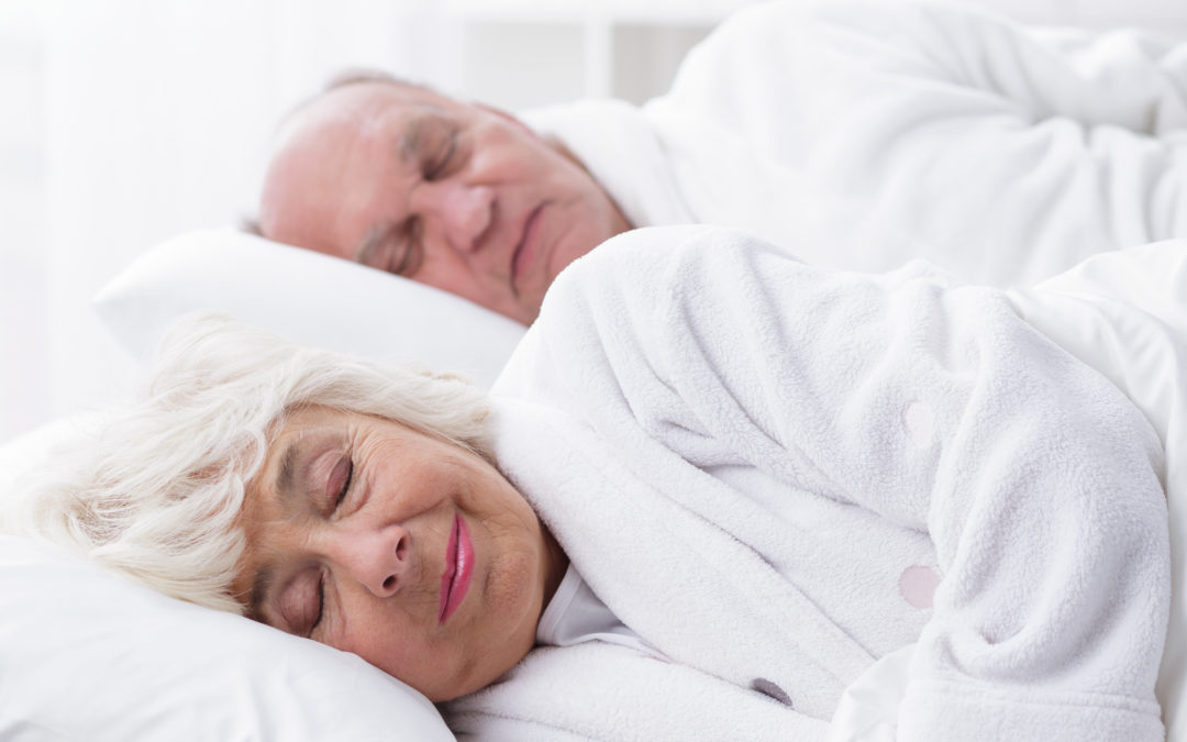 Sleep For Seniors - Elderly Couple Sleeping