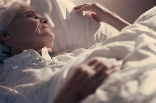 Sleep For Seniors - Elderly Woman Laying In Bed