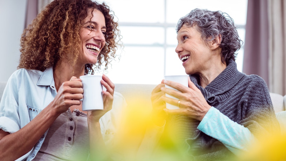 Setting Boundaries With Parents - Mom And Daughter Laughing