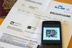 Senior Travel - Physical And Digital Copy Of A Boarding Pass