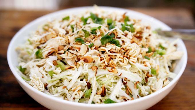 Recipes for Seniors - Chinese Chicken Cabbage Salad