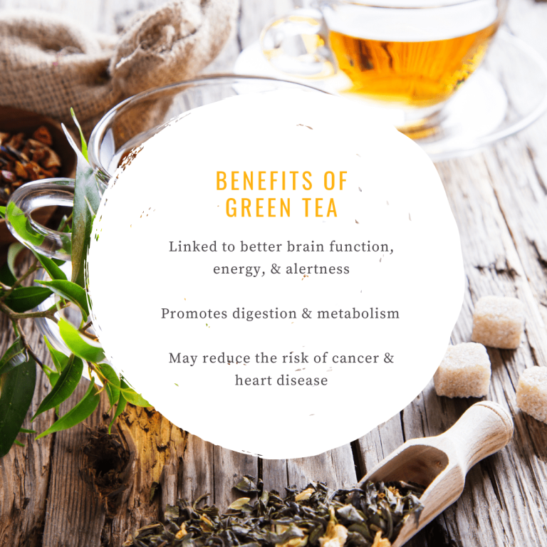 Foods For Seniors Green Tea Benefits Image