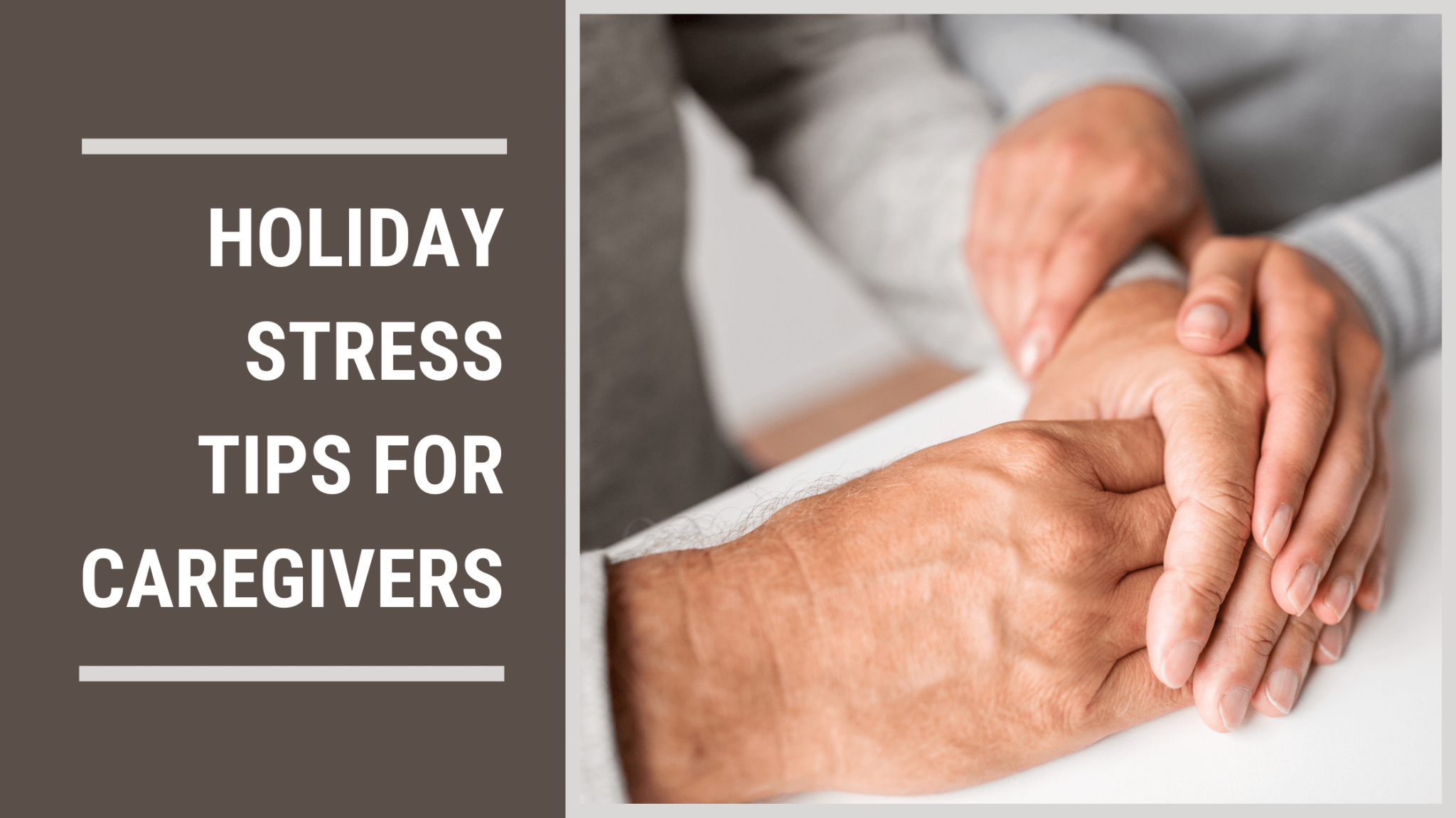 10 Helpful Holiday Stress Management Tips MeetCaregivers