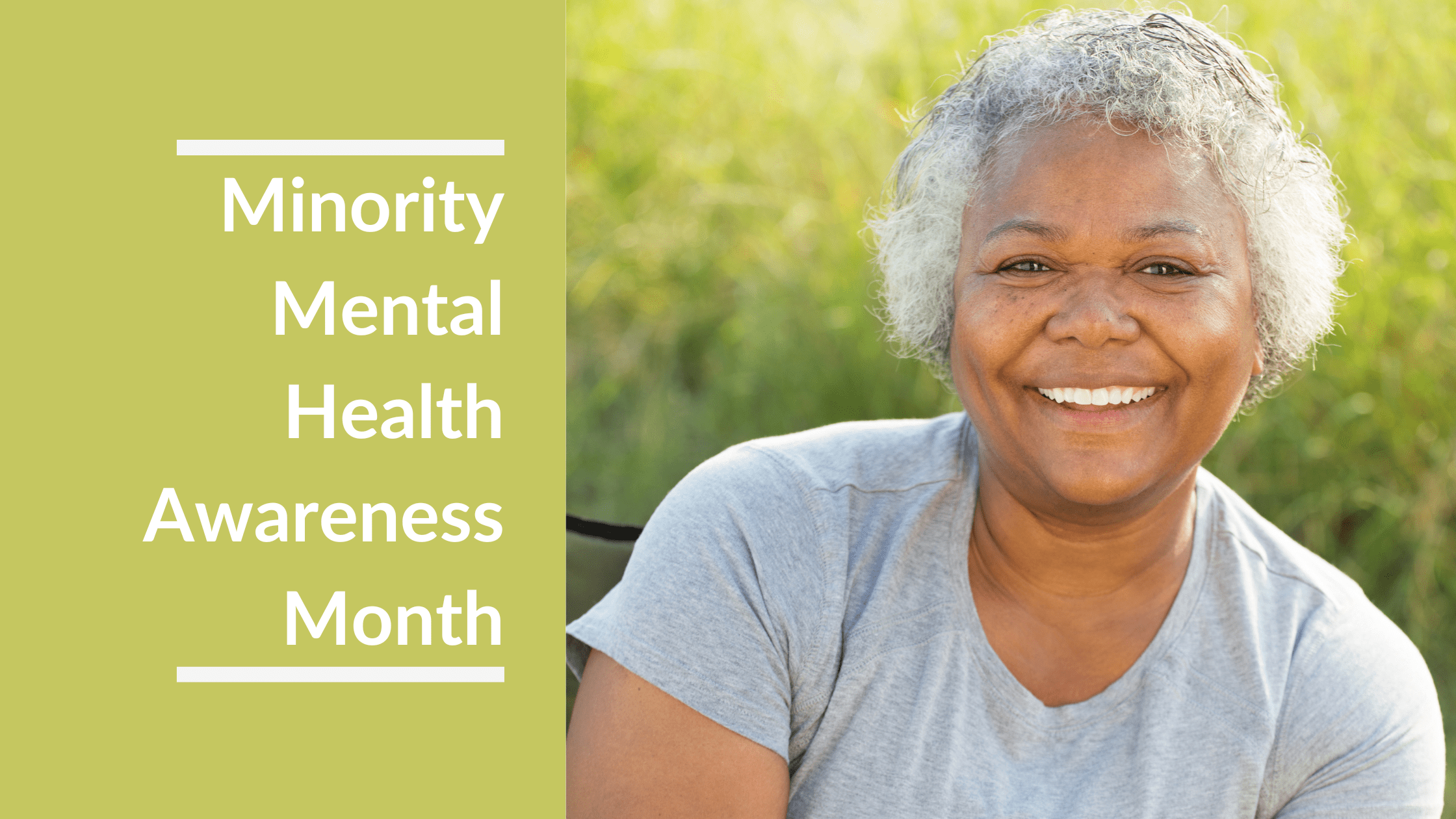 National Minority Mental Health Awareness Month Featured Image